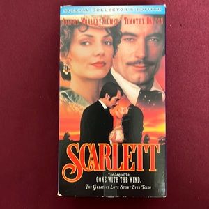 Scarlett - The Sequel to Gone with the Wind 2 Tape Set - VHS